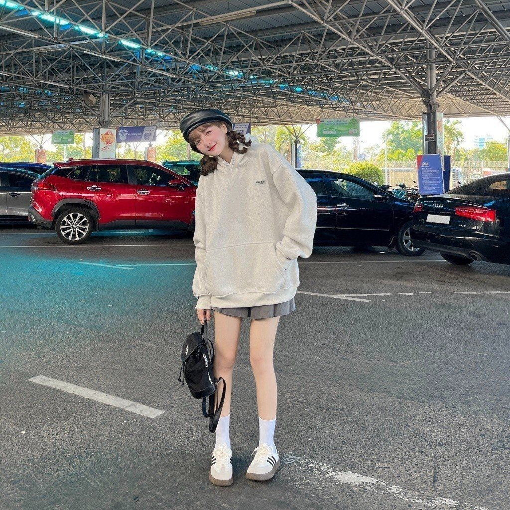 Áo Hoodie Nỉ Nam Nữ, Local Brand, Unisex ,Form Rộng, Mũ To 2 Lớp, Tay Phồng Giá Rẻ Fanshion Hàn Quốc