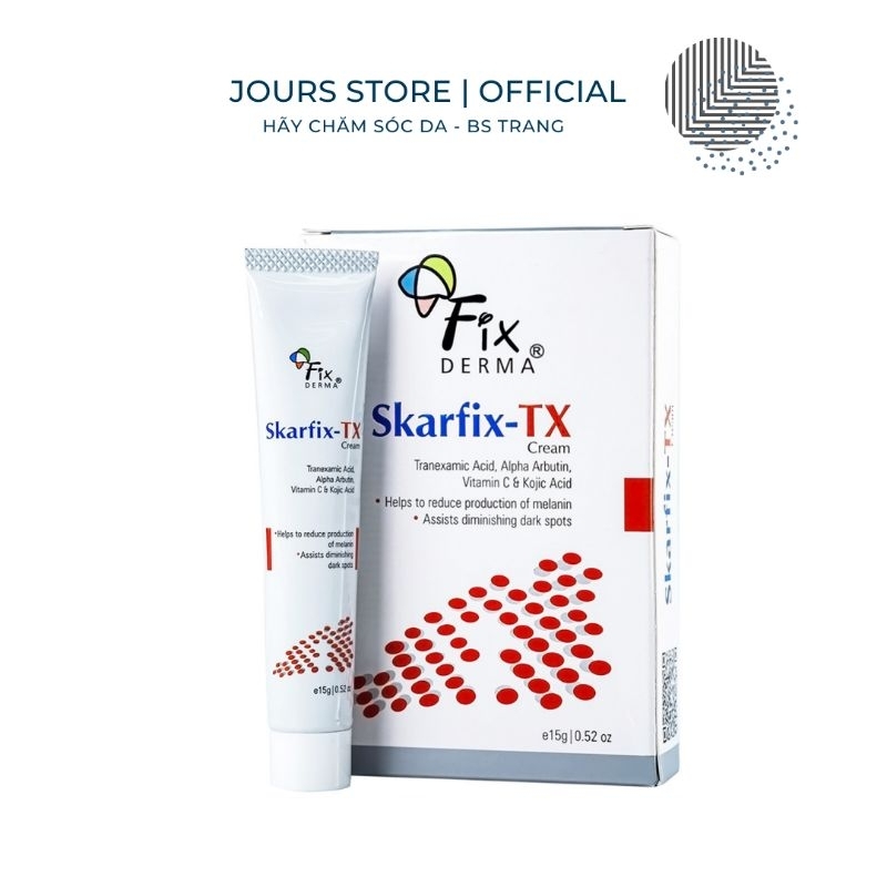 Kem Dưỡng Sáng Da Mờ Nám Skarfix TX FIX DERMA