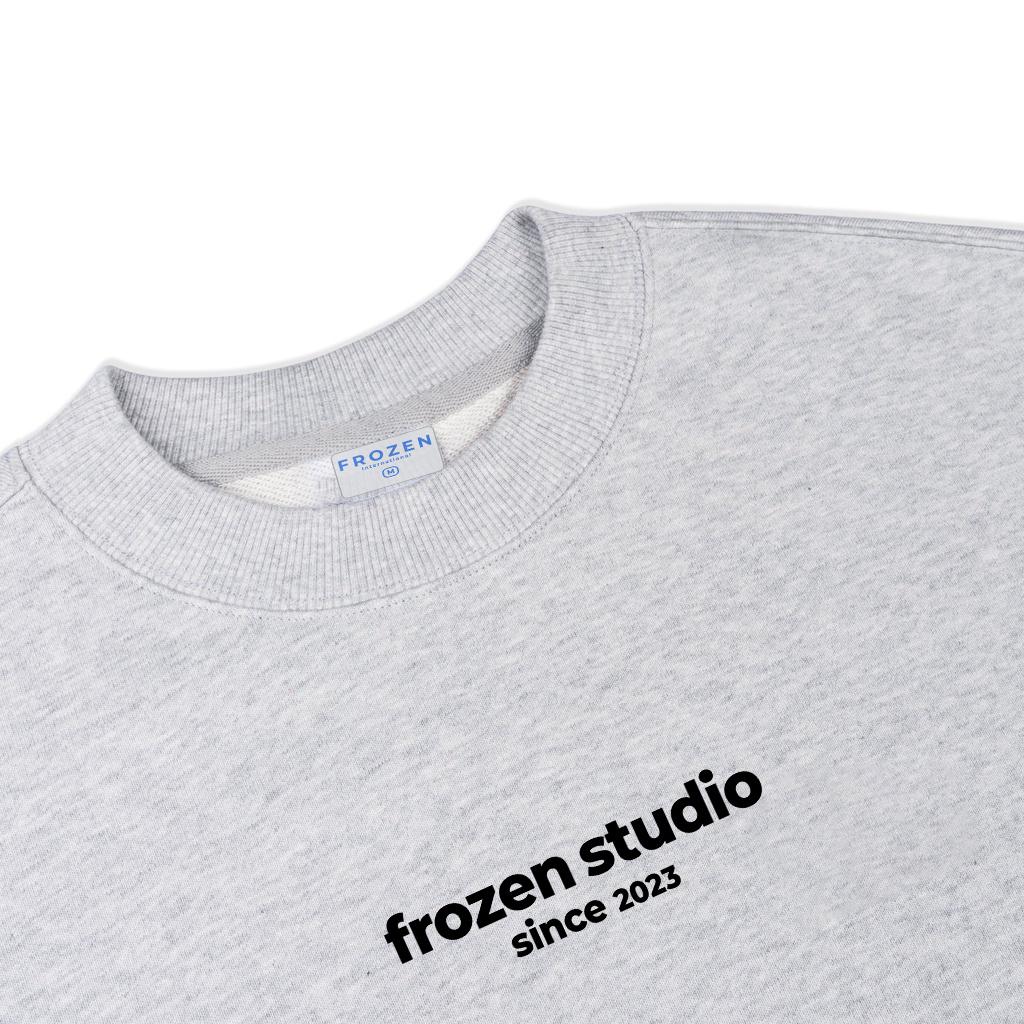 Áo Sweater Frozen Since Nỉ Chân Cua lót lông Cotton 100% Unisex Local Brand