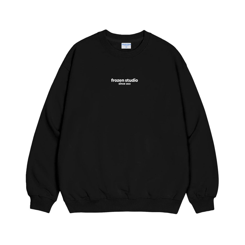 Áo Sweater Frozen Since Nỉ Chân Cua lót lông Cotton 100% Unisex Local Brand