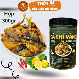 Cá Chỉ Vàng Rim Lá Chanh Hộp 300gr Thúy Đặc Sản Đà Nẵng Ngon Chuẩn Vị Làm Quà