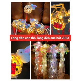 Lồng đèn con thỏ đèn lồng sứa cực hot trung thu dành cho các bé