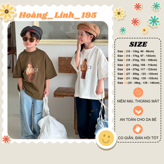 Quần Jeans Suông xẻ gối dáng rộng JEANBECO, quần jeans dành cho Bé Trai và Bé Gái QD13