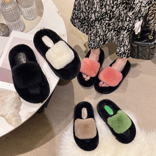 Dép Quai Ngang Nữ Lông Nhiều Mầu D01 Cao Cấp Hót TRends