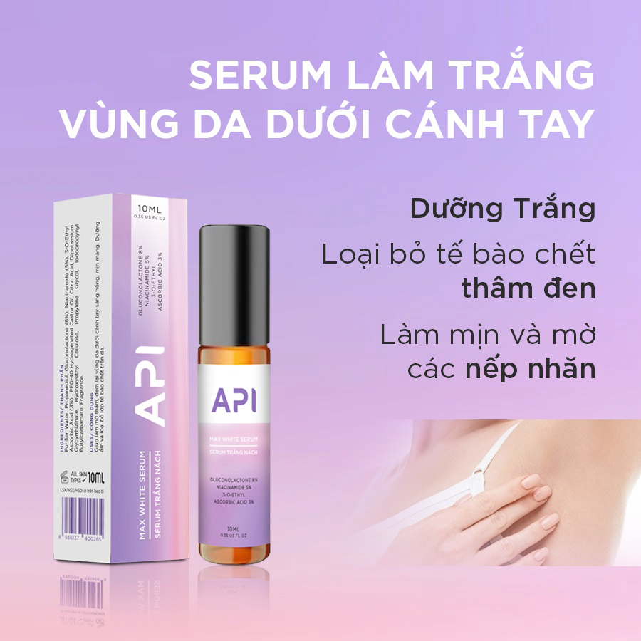 Son nách API, lăn khử mùi hôi nách API, CHÍNH HÃNG
