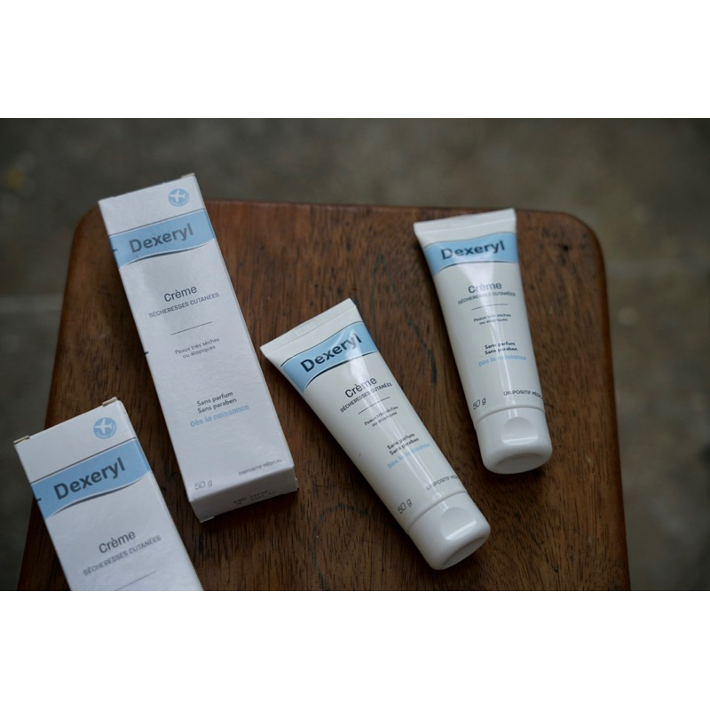 Kem nẻ dưỡng ẩm Dexeryl Creme, Pháp  hỗ trợ da nứt nẻ, chàm sữa, mẩn ngứa rôm sảy cho trẻ sơ sinh, người lớn