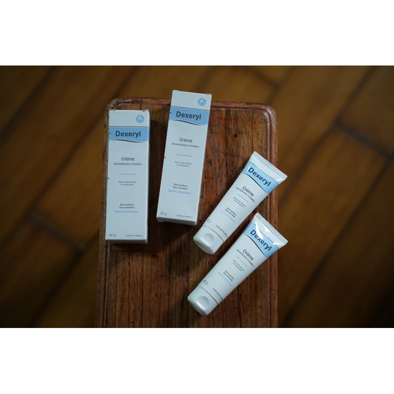 Kem nẻ dưỡng ẩm Dexeryl Creme, Pháp  hỗ trợ da nứt nẻ, chàm sữa, mẩn ngứa rôm sảy cho trẻ sơ sinh, người lớn