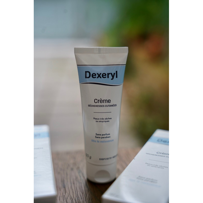 Kem nẻ dưỡng ẩm Dexeryl Creme, Pháp  hỗ trợ da nứt nẻ, chàm sữa, mẩn ngứa rôm sảy cho trẻ sơ sinh, người lớn