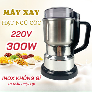 Máy xay hạt ngũ cốc khô - máy xay gia vị tiêu ớt bảo hành 12 tháng