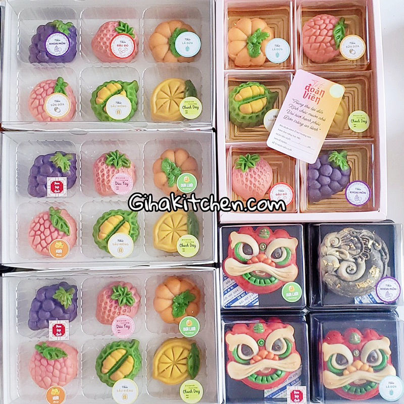 HOẢ TỐC | Bánh trung thu 3D độc đáo tặng khách hàng đối tác, chiết khấu cao