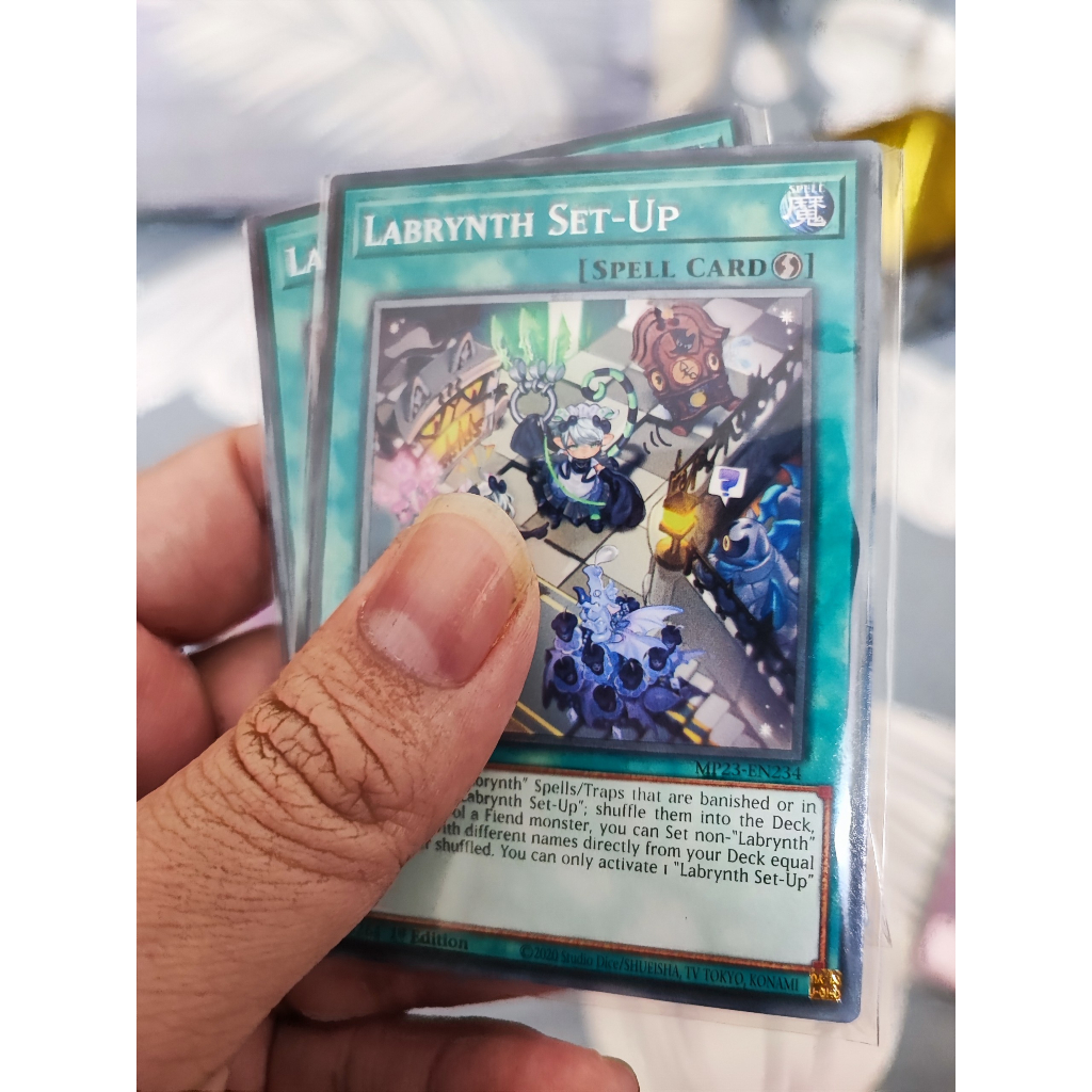[Yugioh Funny Shop] 1 lá thẻ bài Labrynth Set-Up - MP23-EN234 - Common 1st Edition