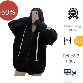 Áo khoác nỉ dây kéo chống nắng chống lanh kiểu dáng đơn giản GKm