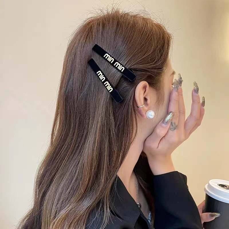 Kẹp tóc mái mỏ vịt đính đá lấp lánh phong cách Hàn Quốc phụ kiện hottrend cho nữ đẹp LAGU Accessories