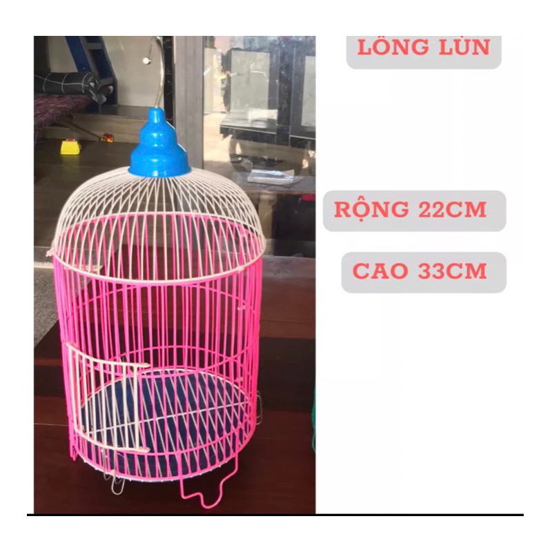 Lồng chim khuyên sơn tĩnh điện cho chim hút mật, sâu, ốc mít