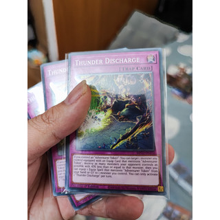 1 lá thẻ bài thunder discharge - mp23-en272 - common 1st edition