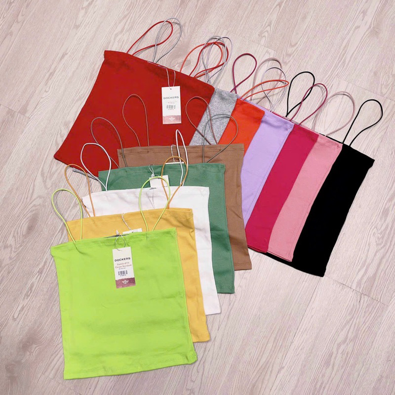 Áo nữ croptop 2 dây ôm body