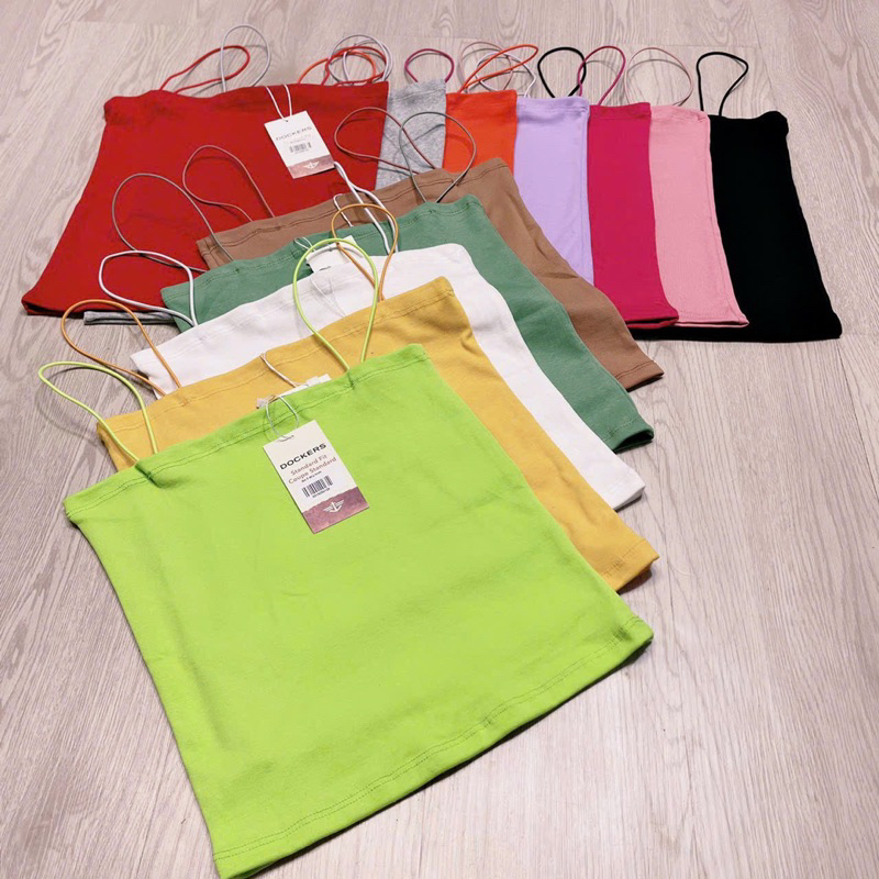 Áo nữ croptop 2 dây ôm body