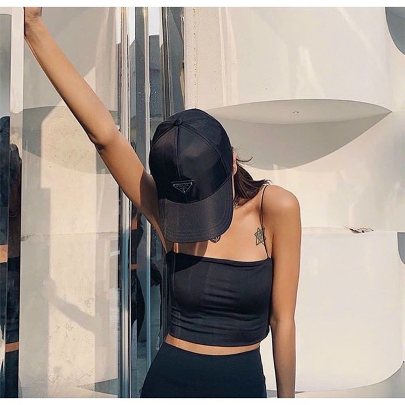 Áo croptop 2 dây thời trang mùa hè siêu xinh