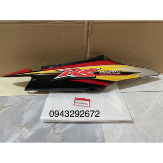 Bộ ốp sườn bên phải wave rs100 màu đỏ honda