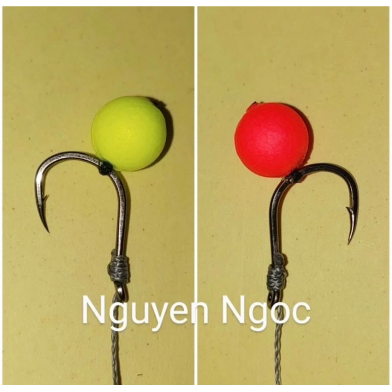 Túi 50 Hạt Nổi Bolie, Boli Vào Dây Sẵn Cỡ 8.5mm và 7.5mm.