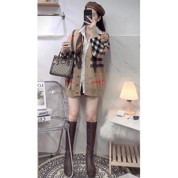 Áo Cardigan Len BBR Form Rộng Unisex Cao Cấp