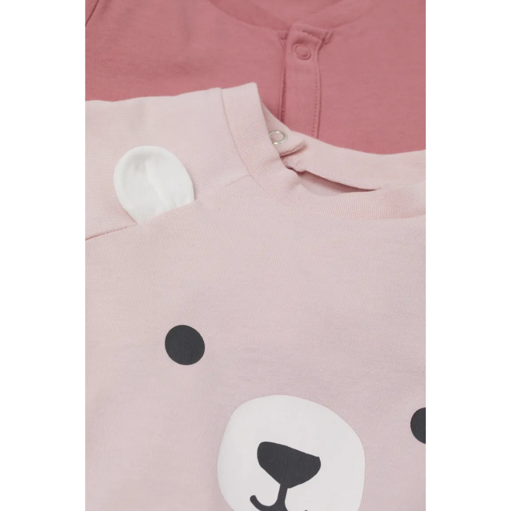 Set 3 bodysuit sleepsuit  PJM HM H&M_hàng chính hãng Anh