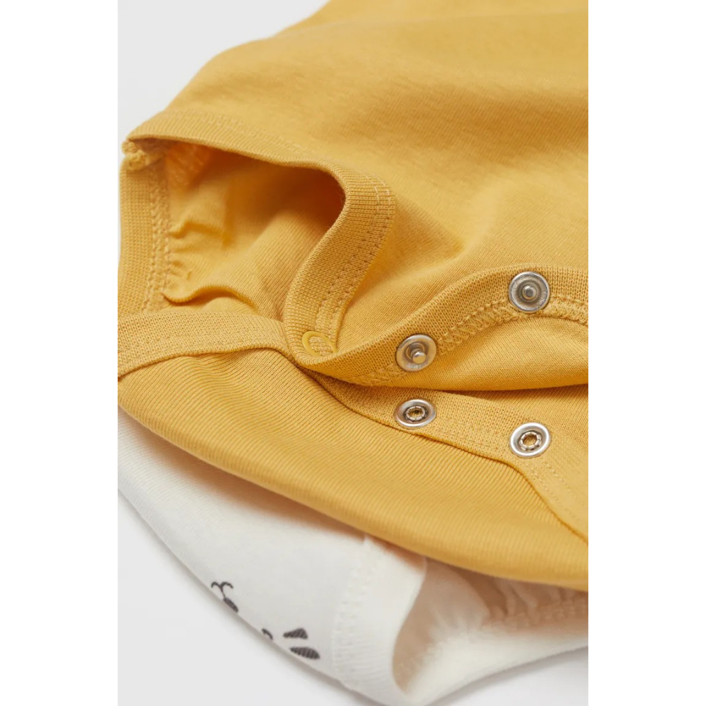 Set 2 bodysuit dài tay hổ vàng HM H&M_authentic US