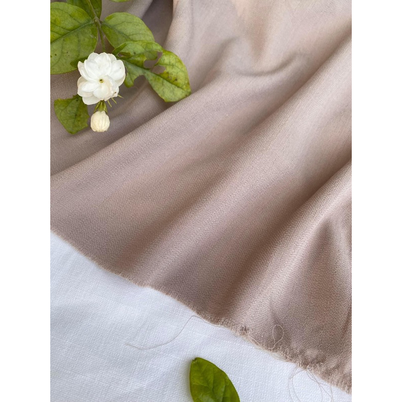 Vải von đũi be trầm