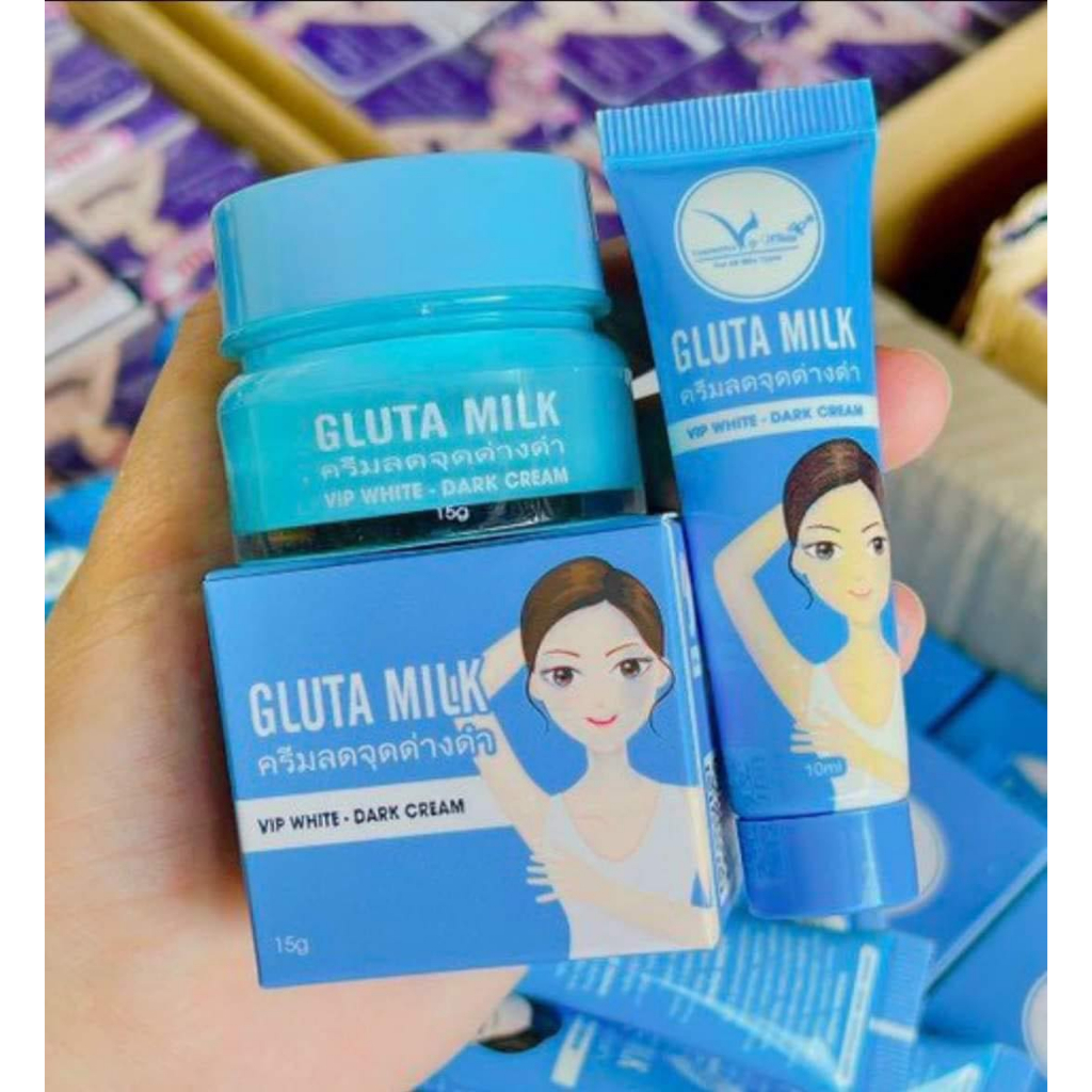 Giảm thâm nách gluta milk thái lan, thâm nách gluta milk thái mua 1 tặng 1, giảm thâm gluta milk
