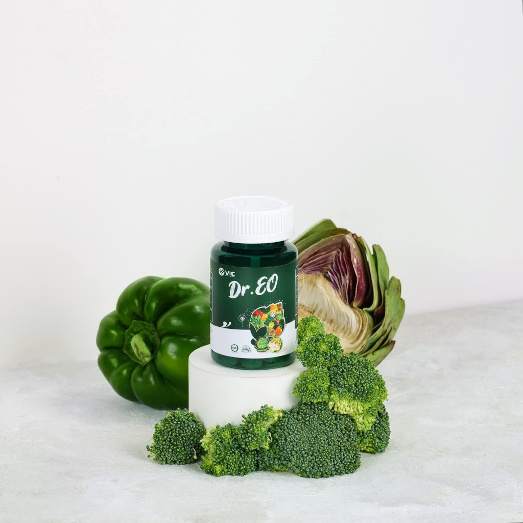 Viên xơ dr eo giảm mỡ bụng, giảm cân vichi dr eo vit C cf nấm men giảm mỡ bụng dr.eo