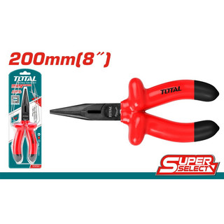 (KKT) Kìm mũi nhọn 8inch cách điện TOTAL THTIP381