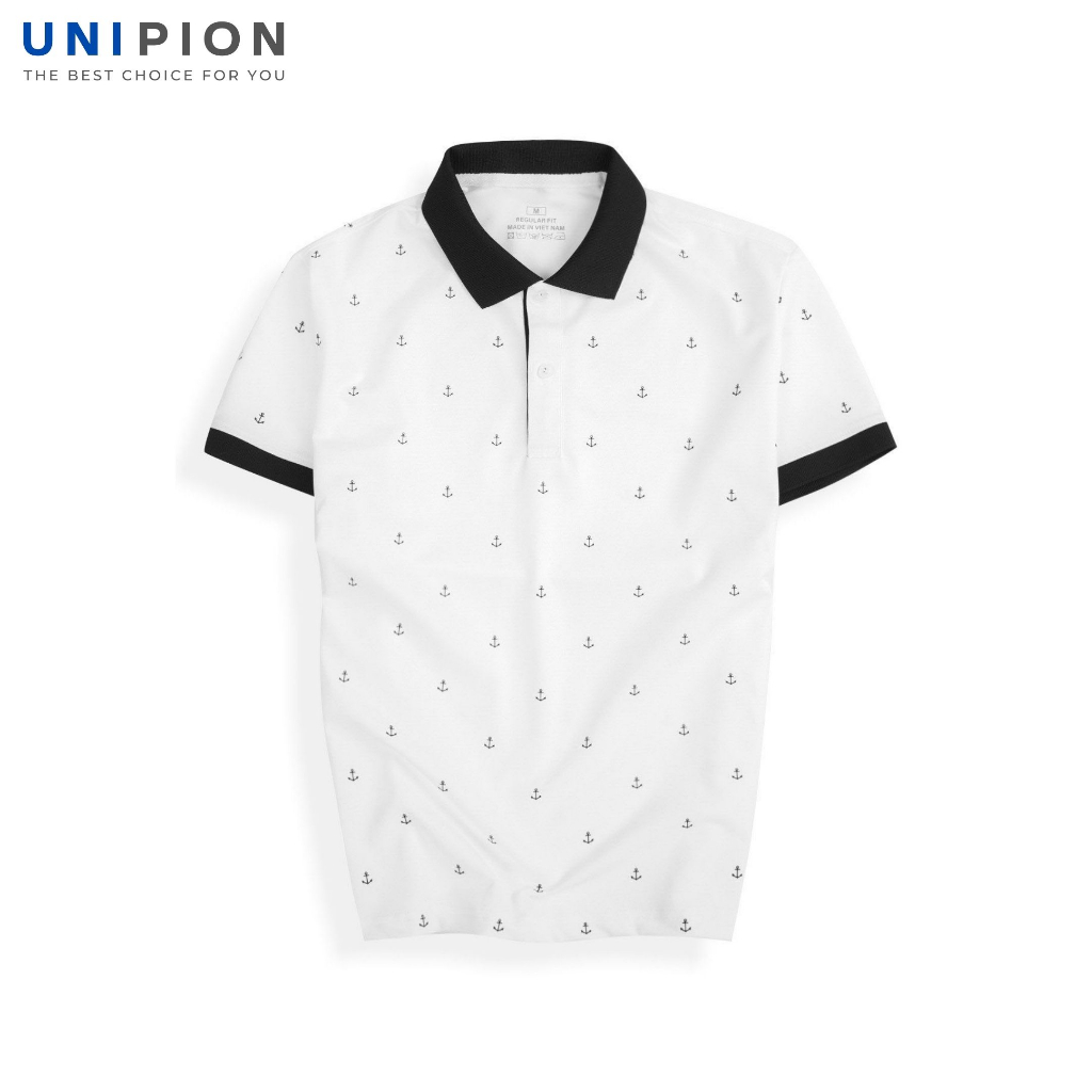 Áo Polo Nam Thêu Họa Tiết ngắn tay cao cấp nổi bật, sang trọng, lịch lãm AT151
