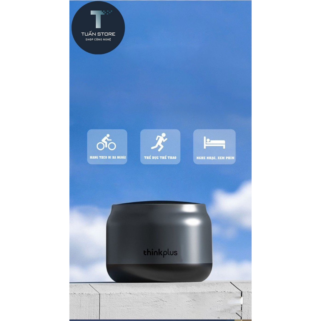 Loa bluetooth mini lenovo k30- âm thanh trầm ấm siêu hay