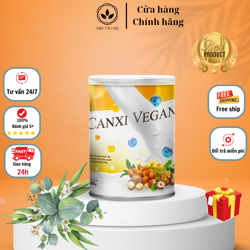 Canxi Cho Bé Và Người Lớn Tuổi, Ngũ Cốc Dinh Dưỡng Bổ Sung Canxi Vegan