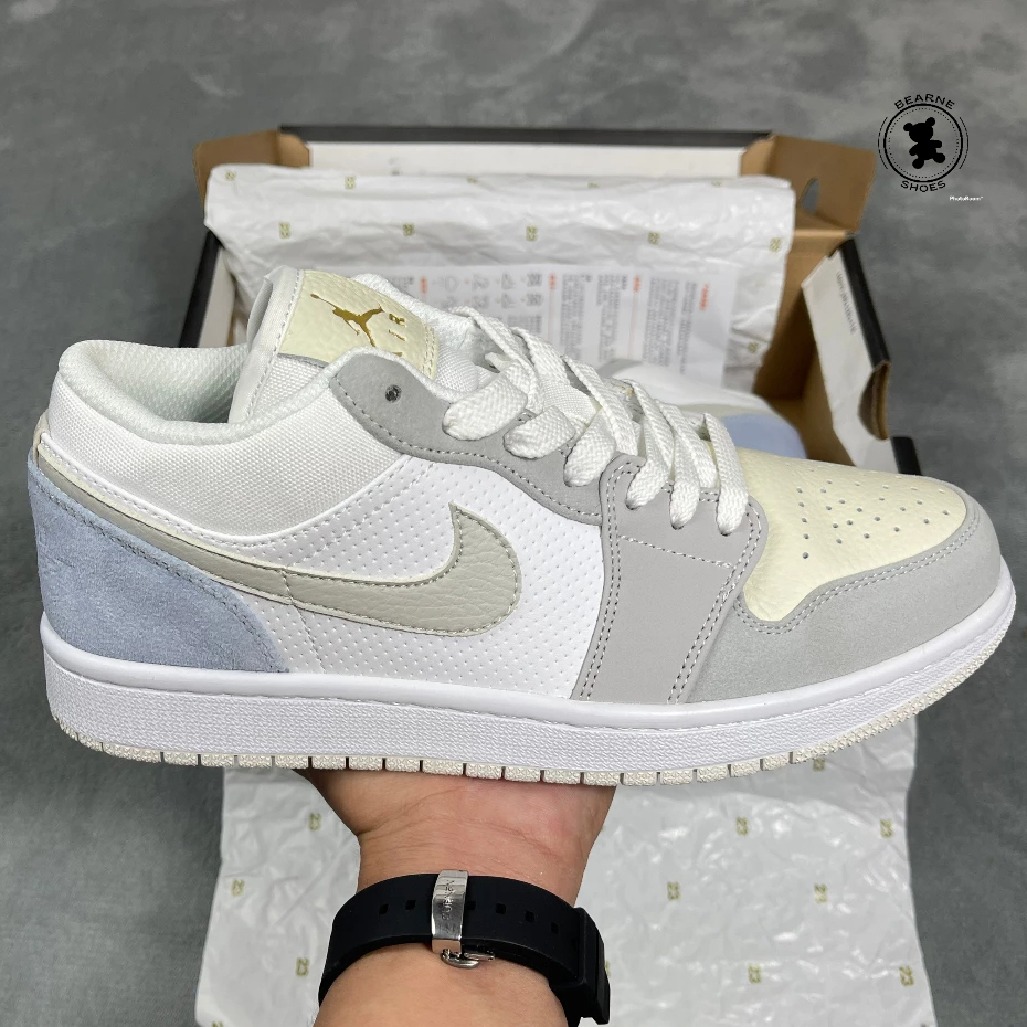 Giày nam Air Jordan 1 Low ‘Paris’ CV3043-100 - BẢN CAO CẤP | Fullbox