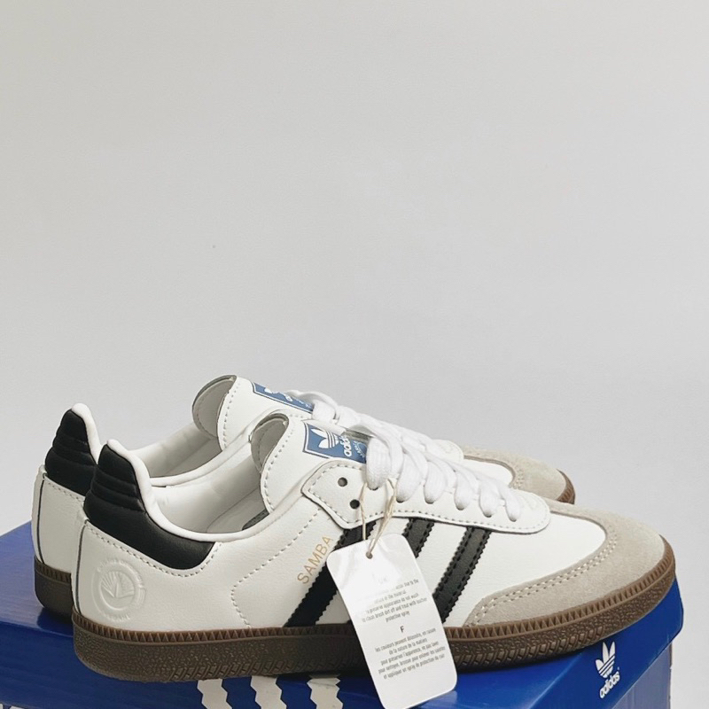 Giày Adi.da.s Samba OG Cloud White Core Black + Full Bill Box