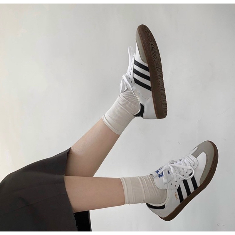 Giày Adi.da.s Samba OG Cloud White Core Black + Full Bill Box