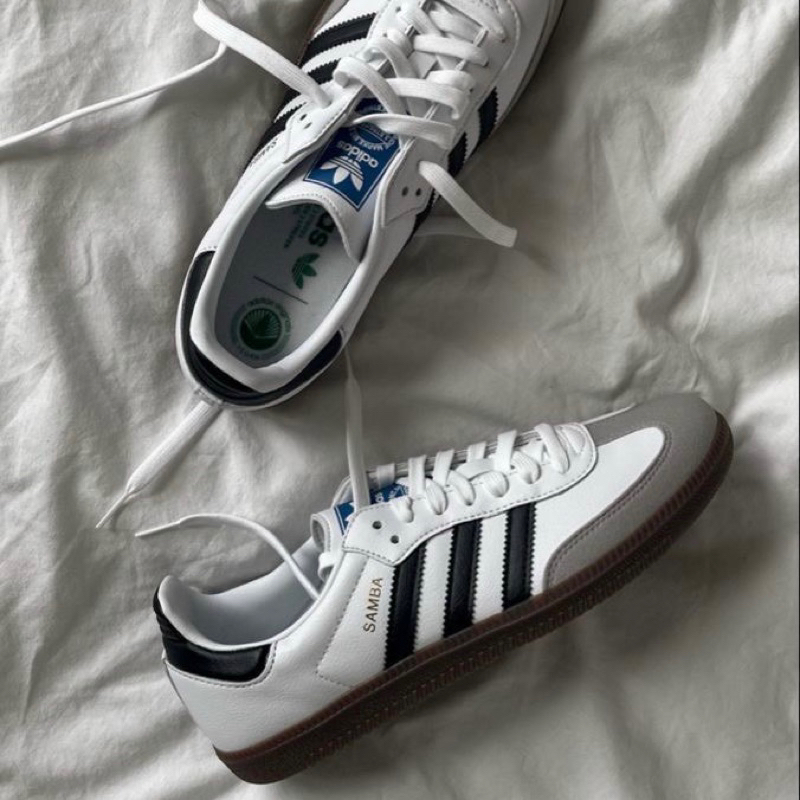 Giày Adi.da.s Samba OG Cloud White Core Black + Full Bill Box