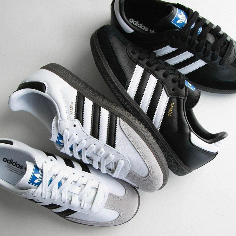 Giày Adi.da.s Samba OG Cloud White Core Black + Full Bill Box