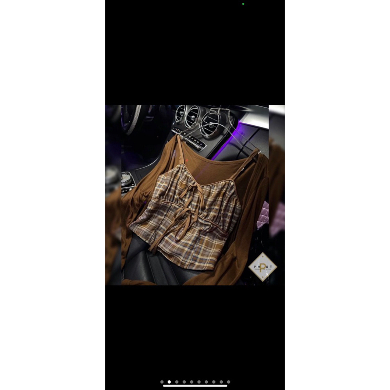 BIGSIZE SET ÁO KẺ 2 Món