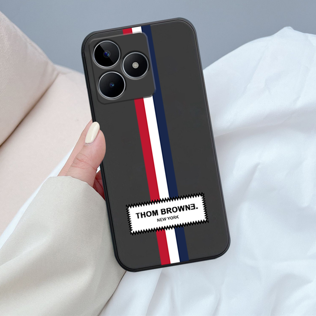 Ốp lưng Realme C53, C51 silicon dẻo, tpu mềm hình thom brownee, guccii, nikee