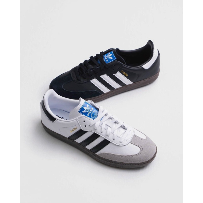 Giày Adi.da.s Samba OG Cloud White Core Black + Full Bill Box
