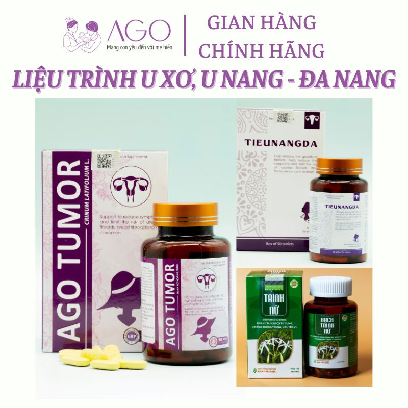 COM BO liệu trình ago tumor tiêu U xơ - U Nang, U tuyến giáp...Đa nang buồng trứng cho phụ nữ