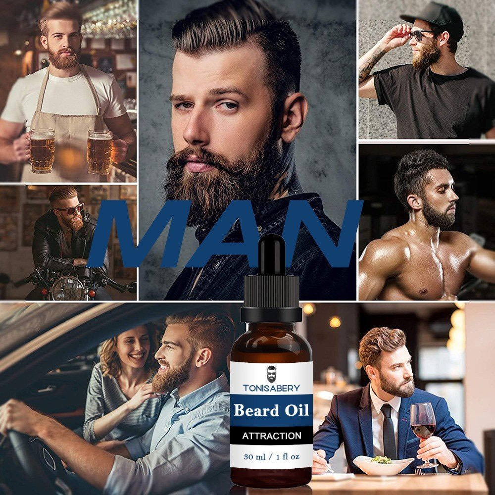 Tinh dầu nuôi dưỡng râu mọc râu làm mềm râu beard oil 30ml