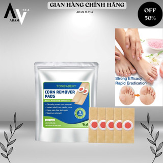 Miếng dán loại bỏ vết chai cứng, tẩy vết chai, mụn cóc, mụn nhọt, vết chai tay chân ( hộp 5 miếng)