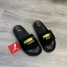 Dép quai ngang nam nữ PU MA BIGSEAN, dép quai ngang đế cao thời trang cao cấp