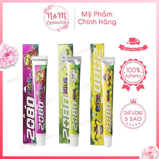 Kem đánh răng trẻ em ngừa sâu răng 2080 Kids Hàn Quốc 80g