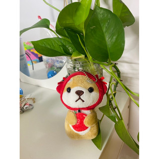 MÓC KHOÁ GẤU BÔNG, CỪU TRẮNG, HOA , ẾCH
