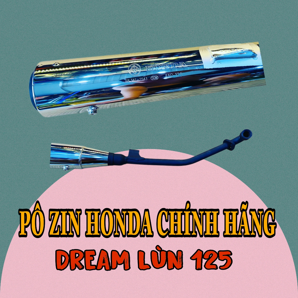 Pô Dream lùn 125 Zin chính hãng