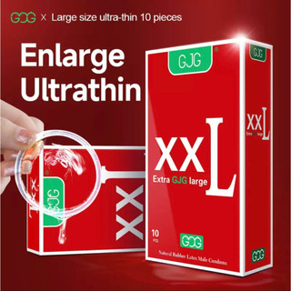 Bao cao su size lớn xxl 55mm, siêu mỏng, hương vani- hộp 10 cái